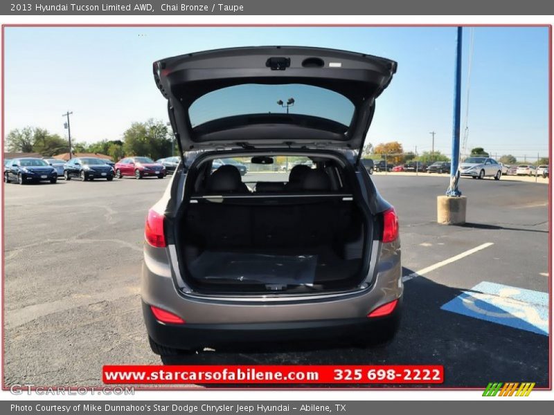 Chai Bronze / Taupe 2013 Hyundai Tucson Limited AWD