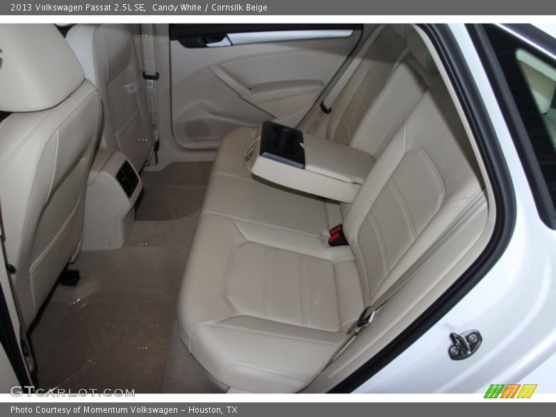 Candy White / Cornsilk Beige 2013 Volkswagen Passat 2.5L SE