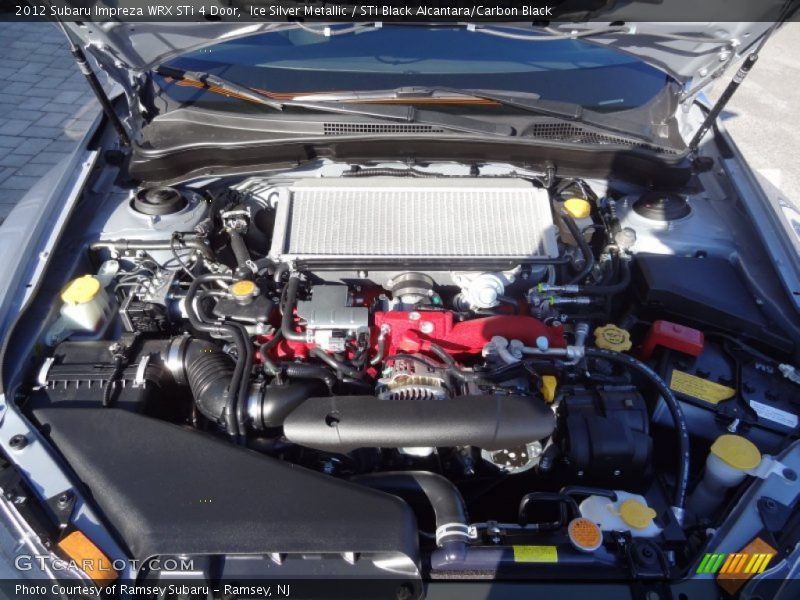  2012 Impreza WRX STi 4 Door Engine - 2.5 Liter STi Turbocharged DOHC 16-Valve DAVCS Flat 4 Cylinder