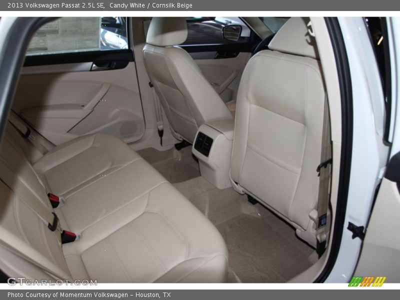 Candy White / Cornsilk Beige 2013 Volkswagen Passat 2.5L SE