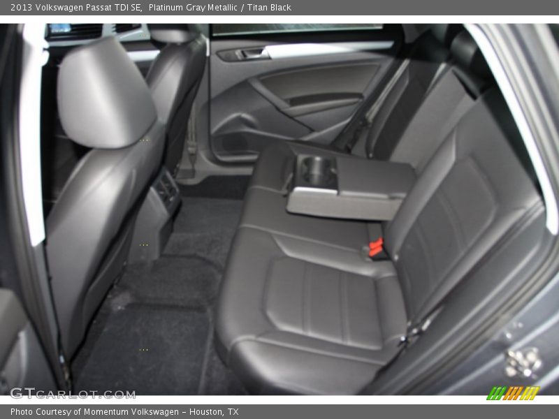 Platinum Gray Metallic / Titan Black 2013 Volkswagen Passat TDI SE
