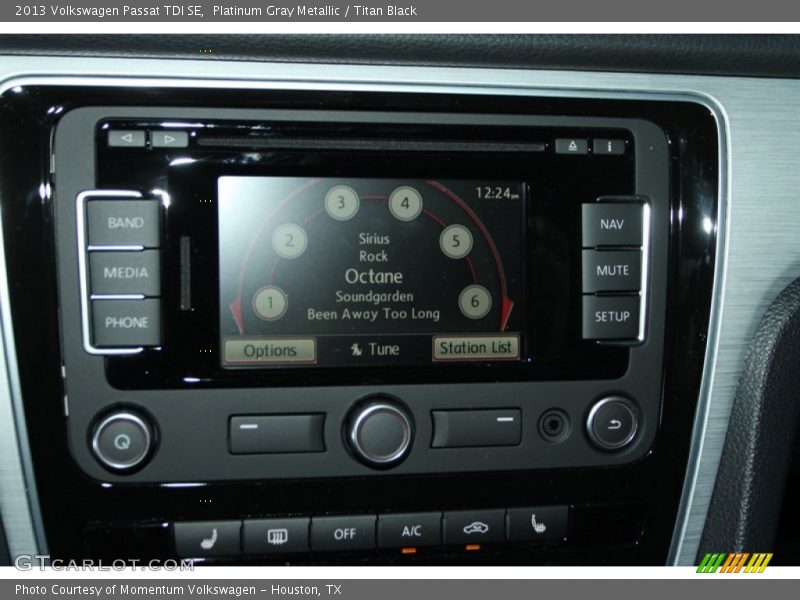 Platinum Gray Metallic / Titan Black 2013 Volkswagen Passat TDI SE