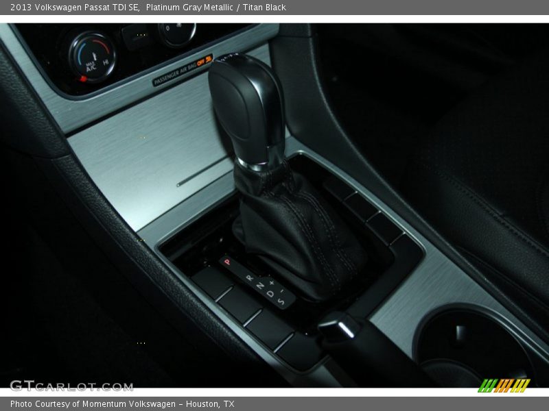 Platinum Gray Metallic / Titan Black 2013 Volkswagen Passat TDI SE