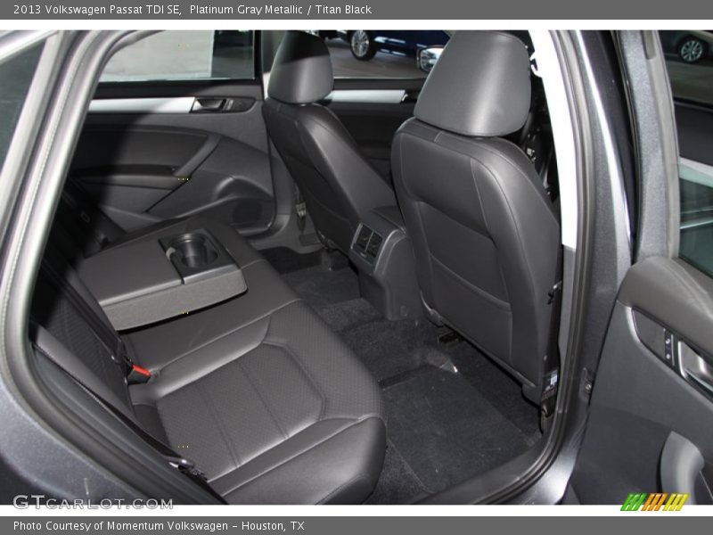 Platinum Gray Metallic / Titan Black 2013 Volkswagen Passat TDI SE