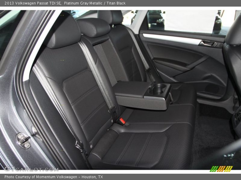 Platinum Gray Metallic / Titan Black 2013 Volkswagen Passat TDI SE