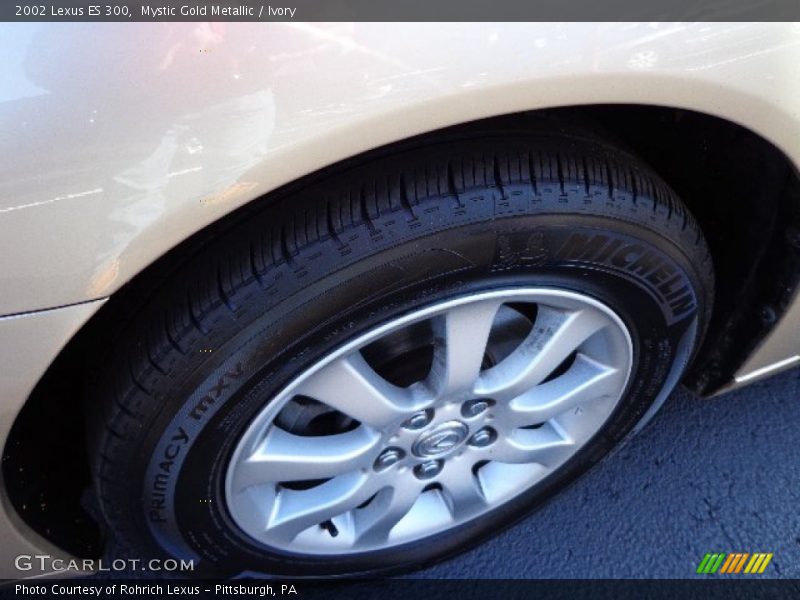 Mystic Gold Metallic / Ivory 2002 Lexus ES 300