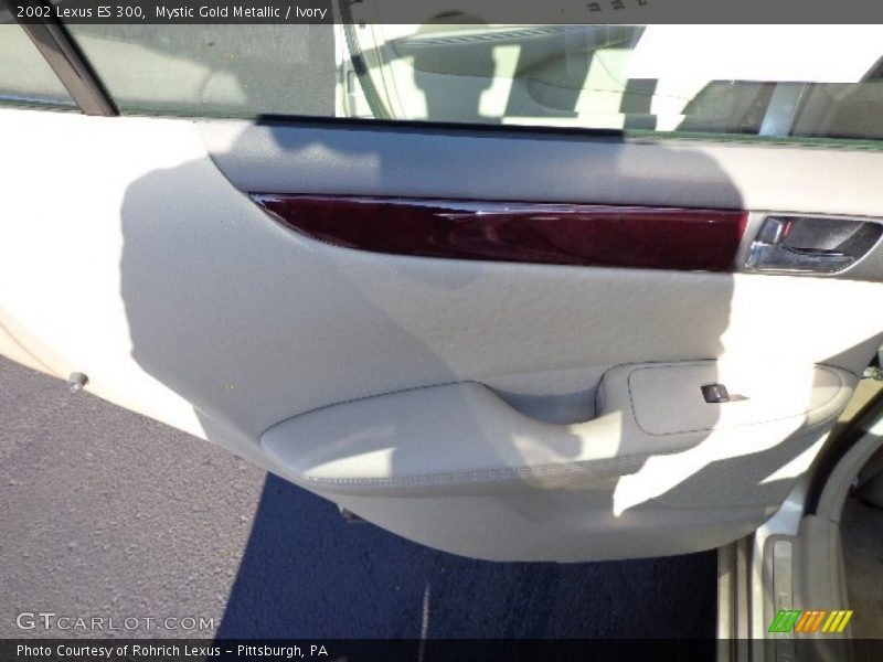 Mystic Gold Metallic / Ivory 2002 Lexus ES 300