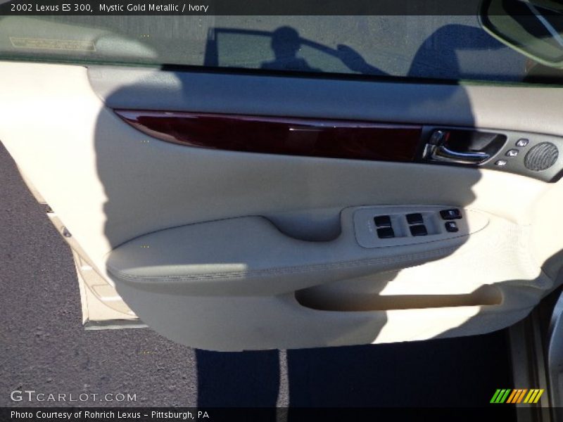 Mystic Gold Metallic / Ivory 2002 Lexus ES 300