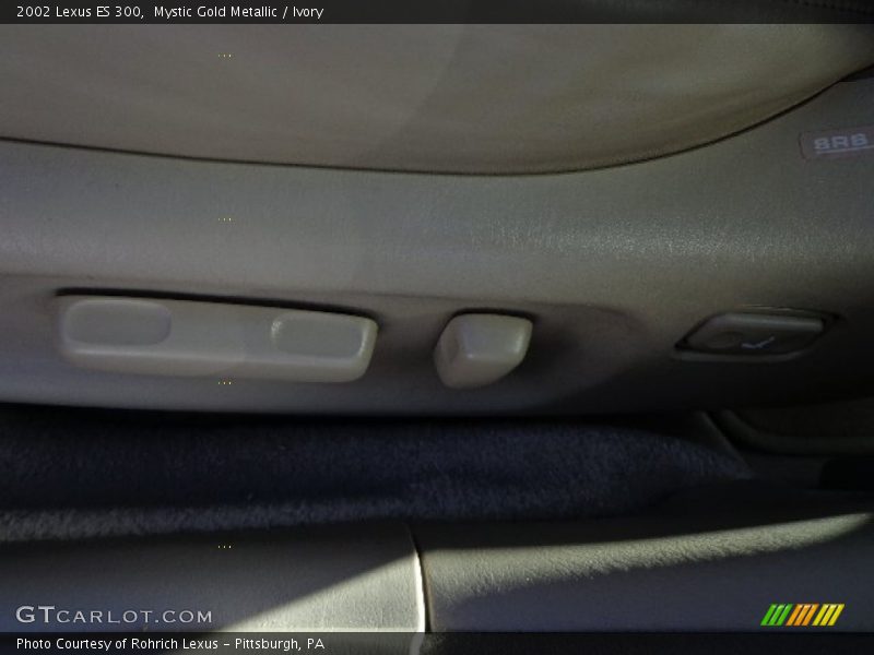 Mystic Gold Metallic / Ivory 2002 Lexus ES 300