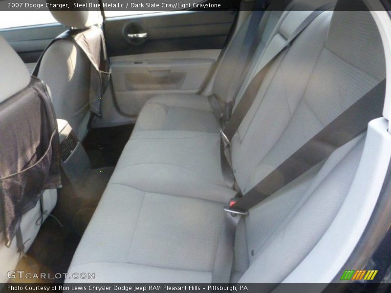 Steel Blue Metallic / Dark Slate Gray/Light Graystone 2007 Dodge Charger