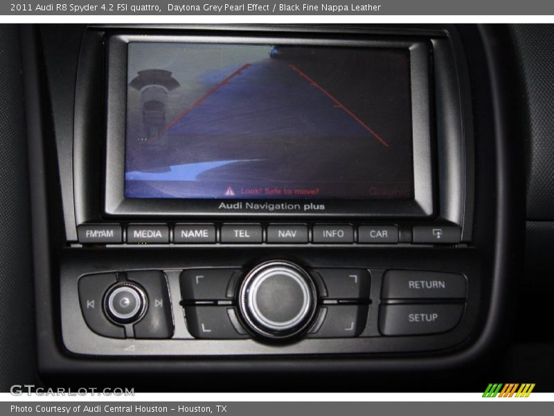 Daytona Grey Pearl Effect / Black Fine Nappa Leather 2011 Audi R8 Spyder 4.2 FSI quattro