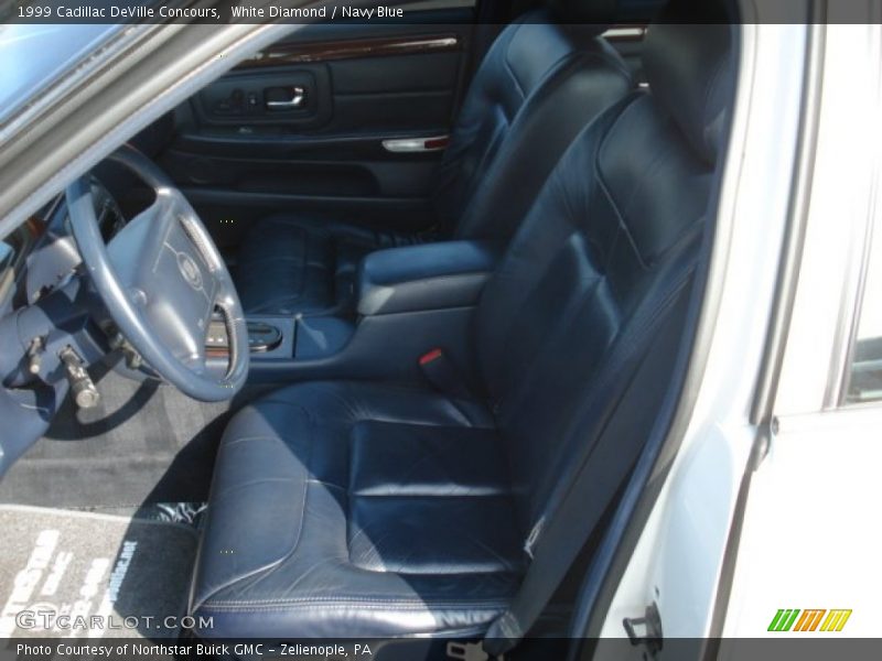 Front Seat of 1999 DeVille Concours