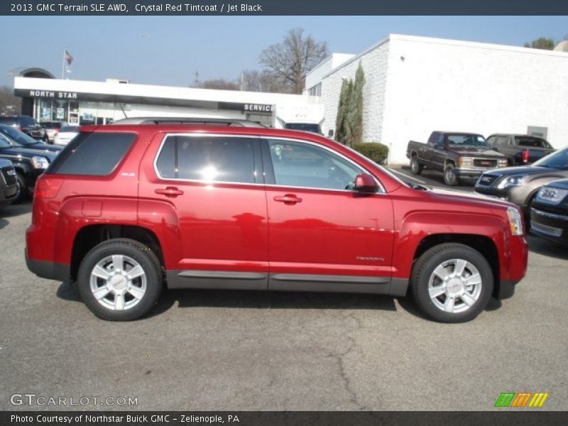 Crystal Red Tintcoat / Jet Black 2013 GMC Terrain SLE AWD