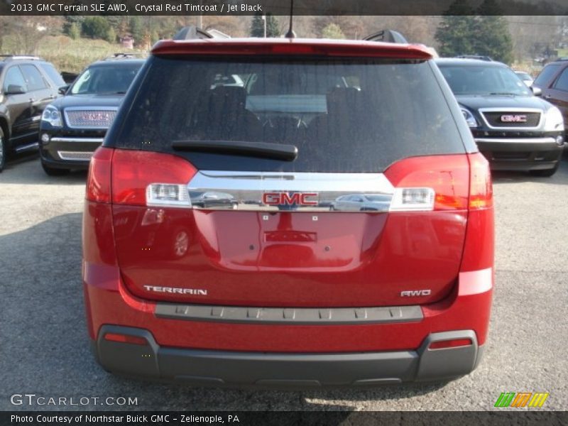 Crystal Red Tintcoat / Jet Black 2013 GMC Terrain SLE AWD