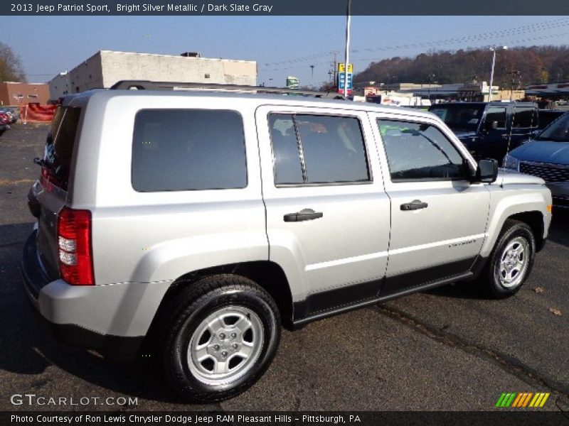Bright Silver Metallic / Dark Slate Gray 2013 Jeep Patriot Sport