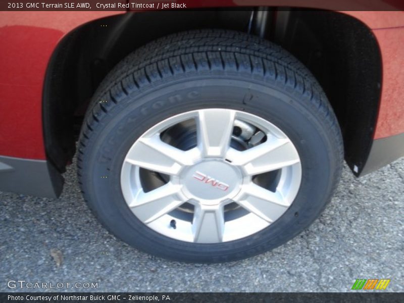 Crystal Red Tintcoat / Jet Black 2013 GMC Terrain SLE AWD