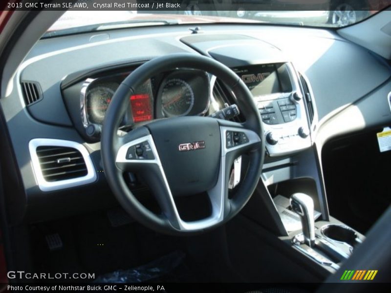 Crystal Red Tintcoat / Jet Black 2013 GMC Terrain SLE AWD