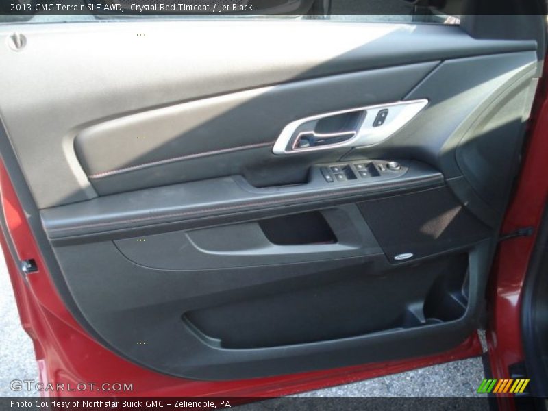 Crystal Red Tintcoat / Jet Black 2013 GMC Terrain SLE AWD