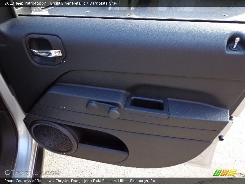 Bright Silver Metallic / Dark Slate Gray 2013 Jeep Patriot Sport