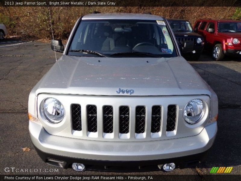 Bright Silver Metallic / Dark Slate Gray 2013 Jeep Patriot Sport