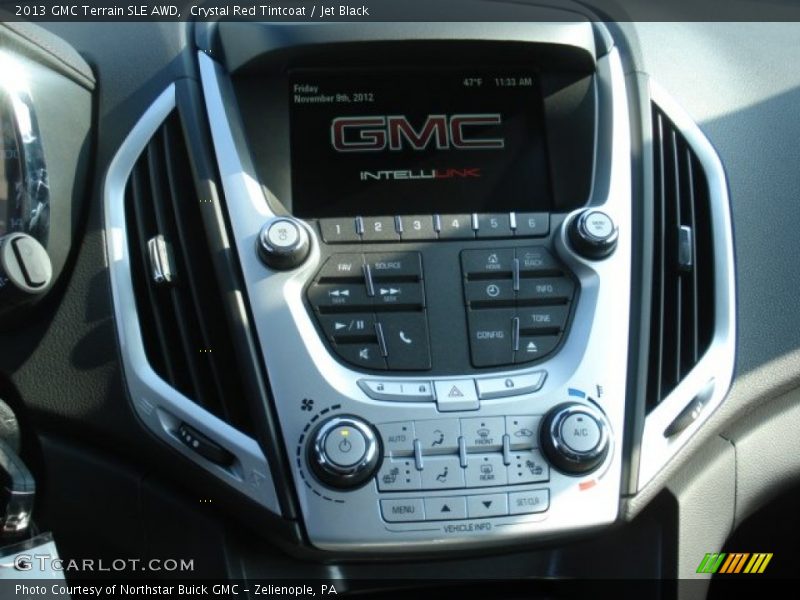 Crystal Red Tintcoat / Jet Black 2013 GMC Terrain SLE AWD