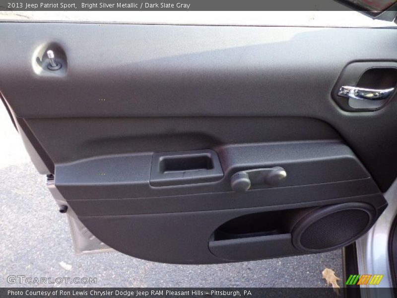 Bright Silver Metallic / Dark Slate Gray 2013 Jeep Patriot Sport
