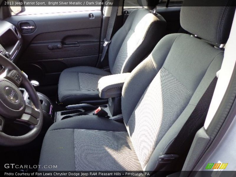 Bright Silver Metallic / Dark Slate Gray 2013 Jeep Patriot Sport
