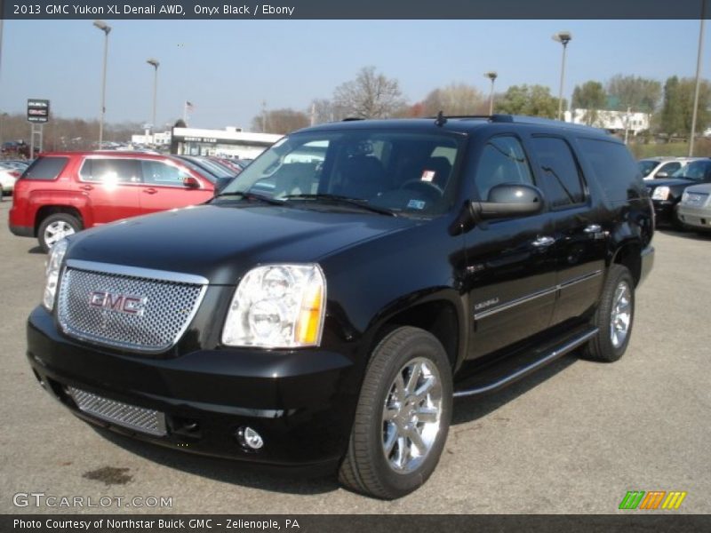 Onyx Black / Ebony 2013 GMC Yukon XL Denali AWD