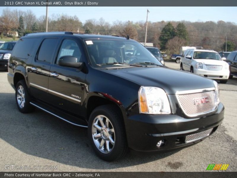 Onyx Black / Ebony 2013 GMC Yukon XL Denali AWD