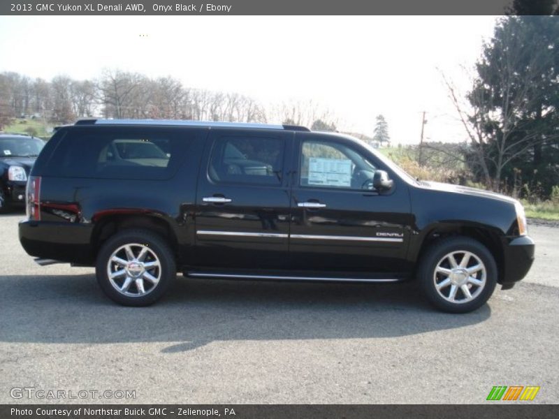 Onyx Black / Ebony 2013 GMC Yukon XL Denali AWD