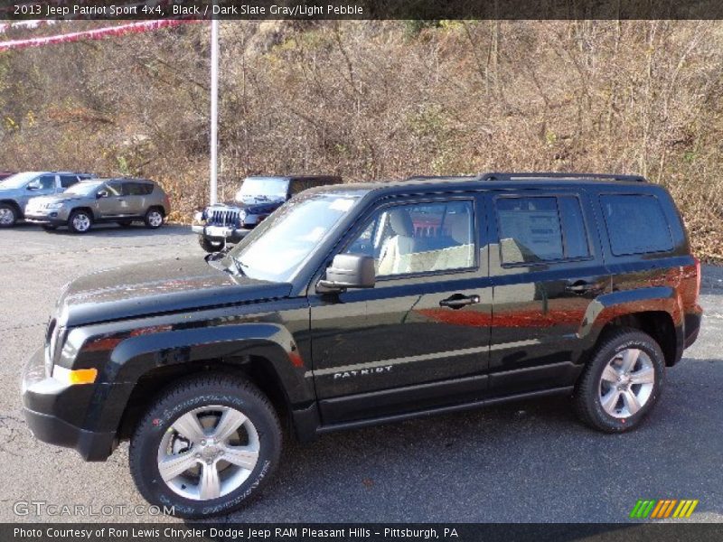 Black / Dark Slate Gray/Light Pebble 2013 Jeep Patriot Sport 4x4