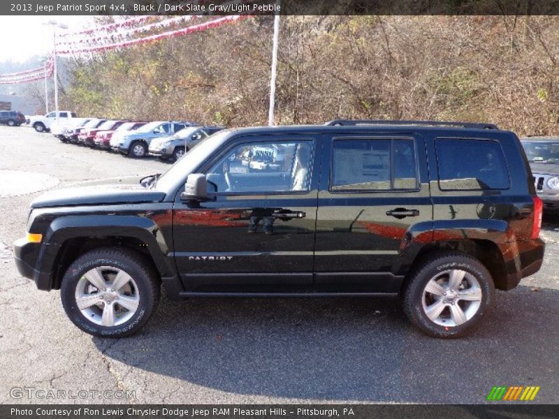 Black / Dark Slate Gray/Light Pebble 2013 Jeep Patriot Sport 4x4