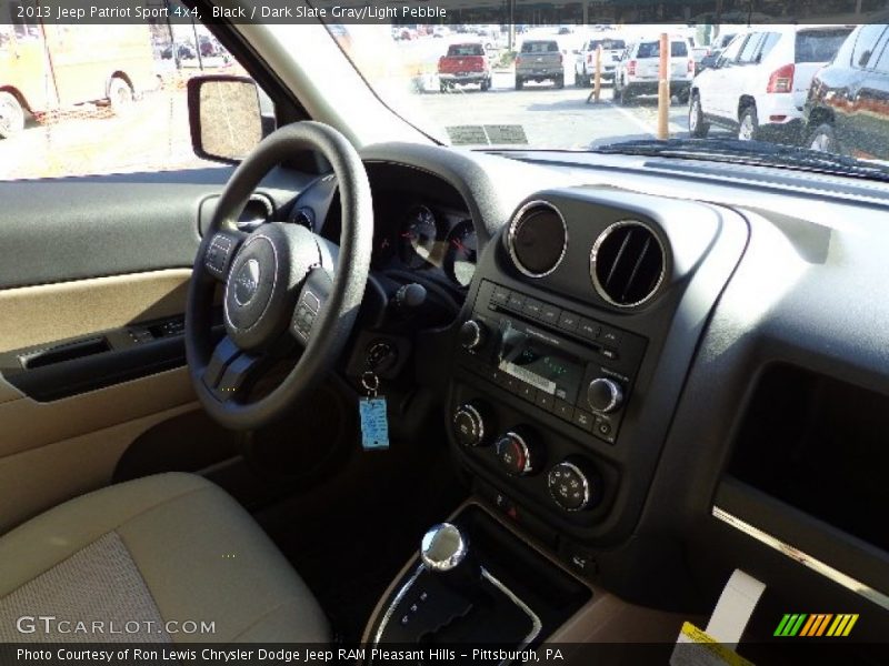 Black / Dark Slate Gray/Light Pebble 2013 Jeep Patriot Sport 4x4