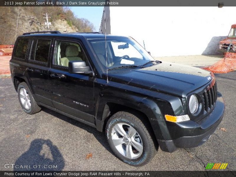Black / Dark Slate Gray/Light Pebble 2013 Jeep Patriot Sport 4x4