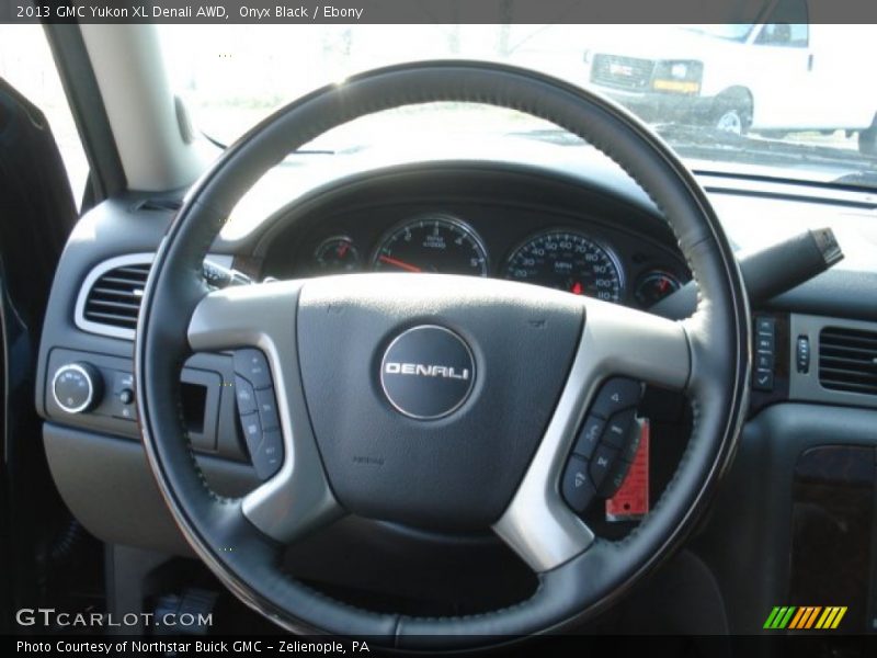 Onyx Black / Ebony 2013 GMC Yukon XL Denali AWD