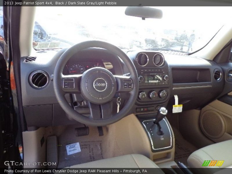 Black / Dark Slate Gray/Light Pebble 2013 Jeep Patriot Sport 4x4
