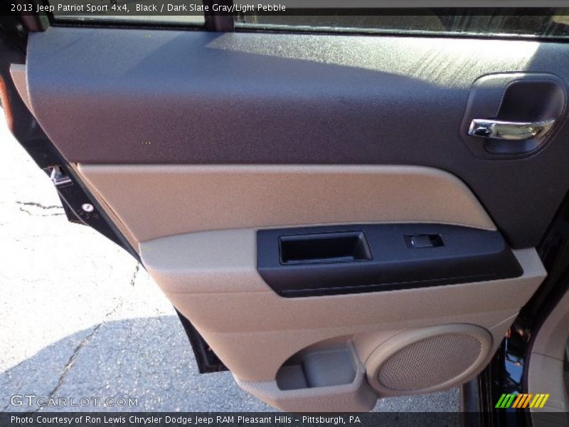 Black / Dark Slate Gray/Light Pebble 2013 Jeep Patriot Sport 4x4