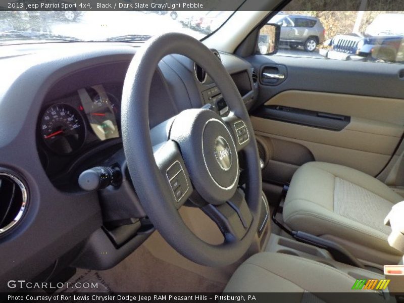 Black / Dark Slate Gray/Light Pebble 2013 Jeep Patriot Sport 4x4