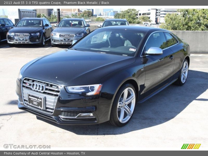 Phantom Black Metallic / Black 2013 Audi S5 3.0 TFSI quattro Coupe