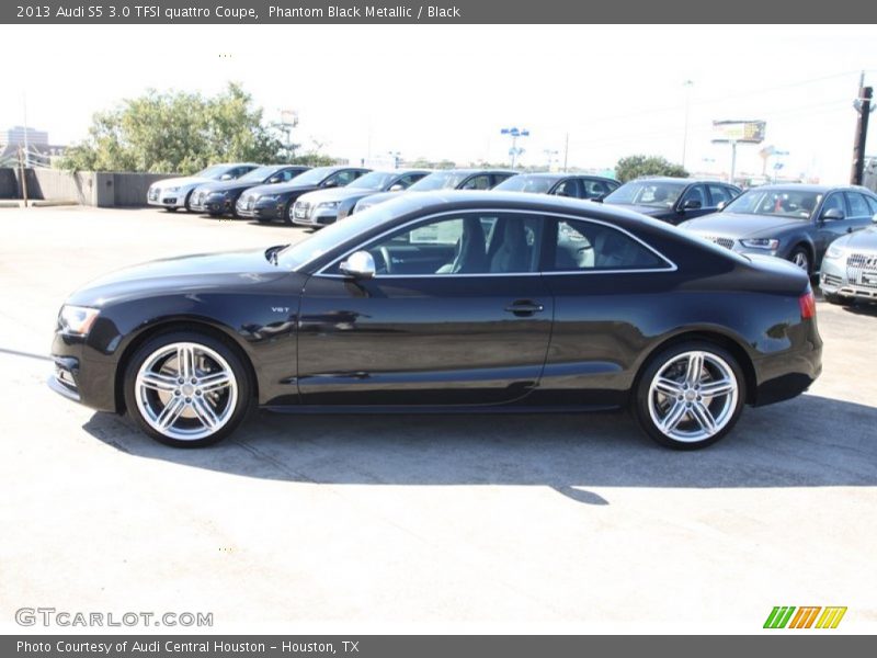 Phantom Black Metallic / Black 2013 Audi S5 3.0 TFSI quattro Coupe