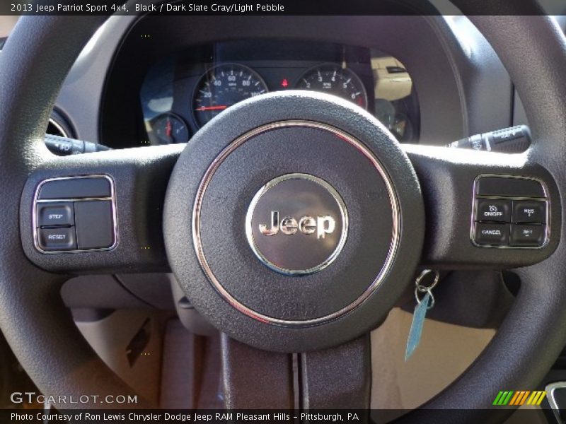 Black / Dark Slate Gray/Light Pebble 2013 Jeep Patriot Sport 4x4
