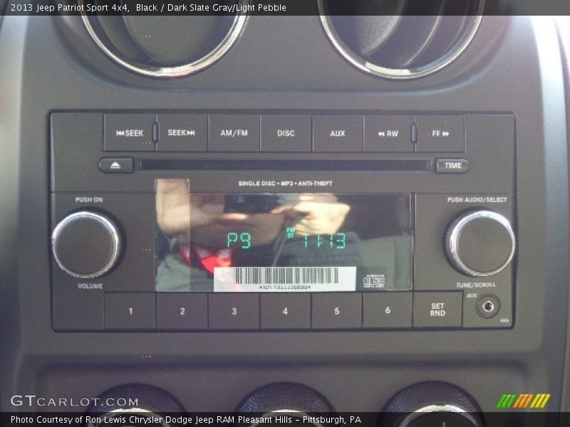 Black / Dark Slate Gray/Light Pebble 2013 Jeep Patriot Sport 4x4
