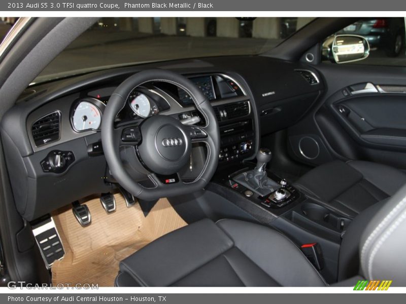 Phantom Black Metallic / Black 2013 Audi S5 3.0 TFSI quattro Coupe