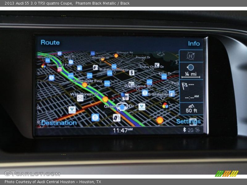 Navigation of 2013 S5 3.0 TFSI quattro Coupe