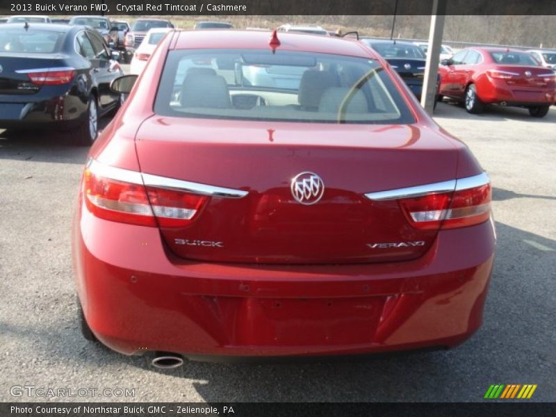 Crystal Red Tintcoat / Cashmere 2013 Buick Verano FWD