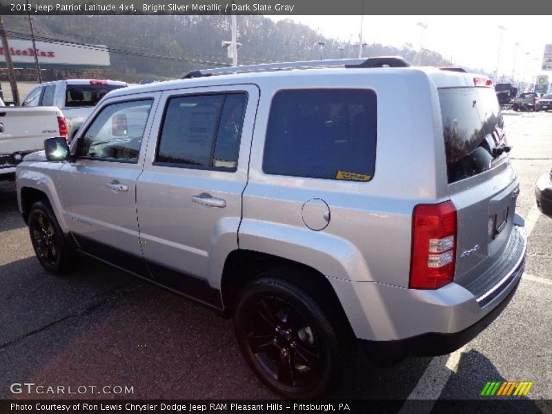 Bright Silver Metallic / Dark Slate Gray 2013 Jeep Patriot Latitude 4x4
