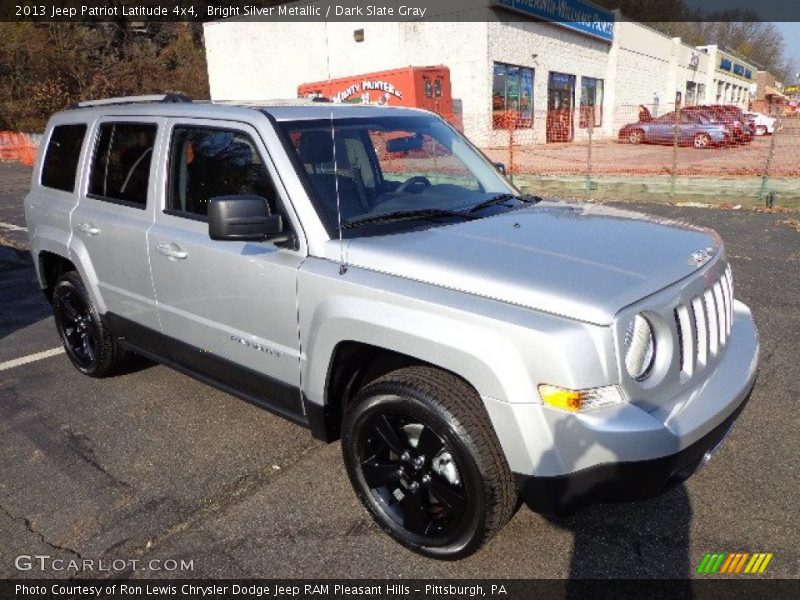 Bright Silver Metallic / Dark Slate Gray 2013 Jeep Patriot Latitude 4x4