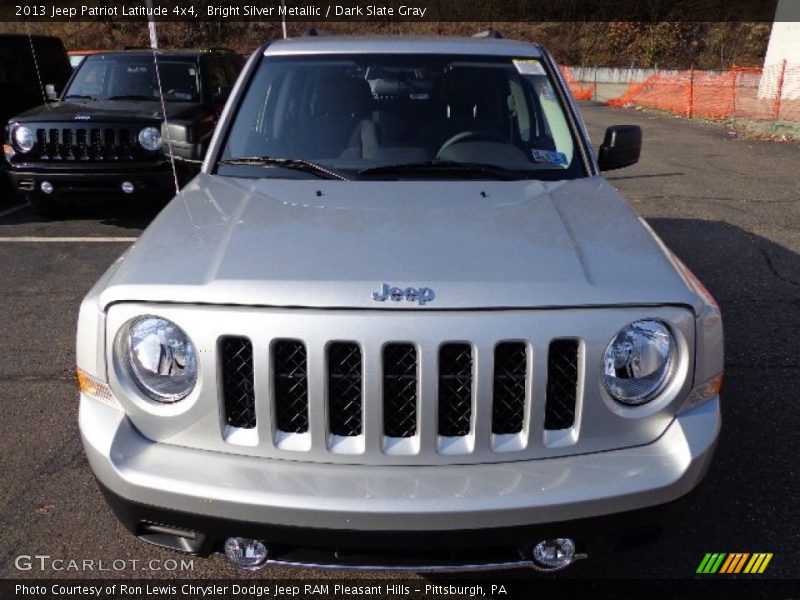 Bright Silver Metallic / Dark Slate Gray 2013 Jeep Patriot Latitude 4x4