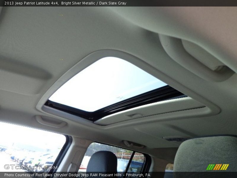 Bright Silver Metallic / Dark Slate Gray 2013 Jeep Patriot Latitude 4x4
