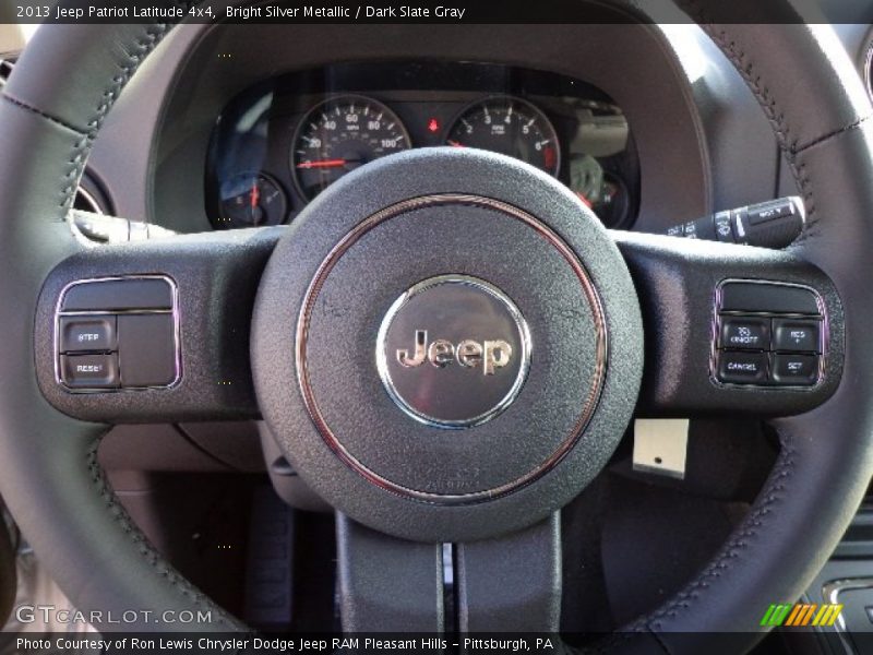 Bright Silver Metallic / Dark Slate Gray 2013 Jeep Patriot Latitude 4x4
